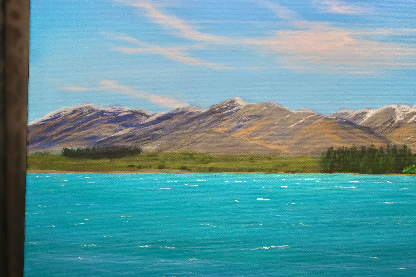 Lake Tekapo Original Painting 50x50cm