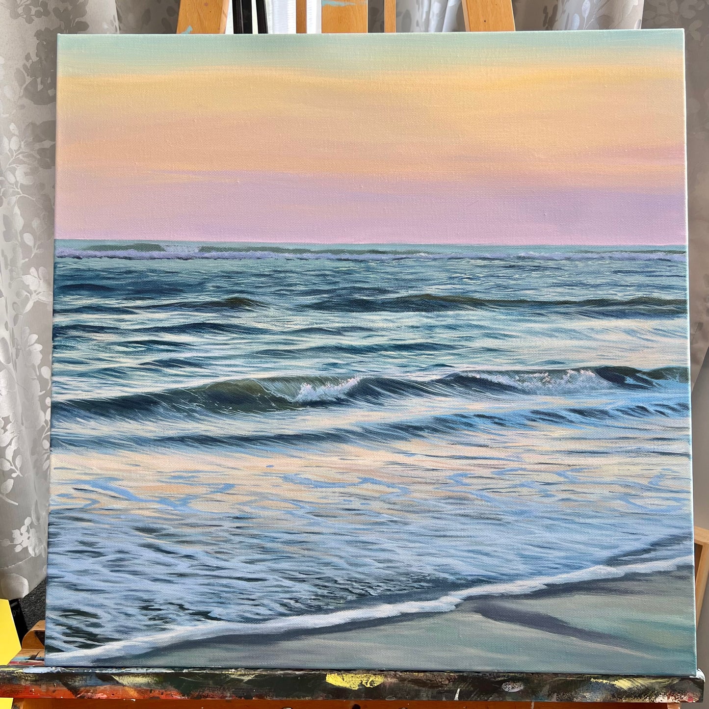 “Renewed Serenity” 50x50cm ORIGINAL PAINTING