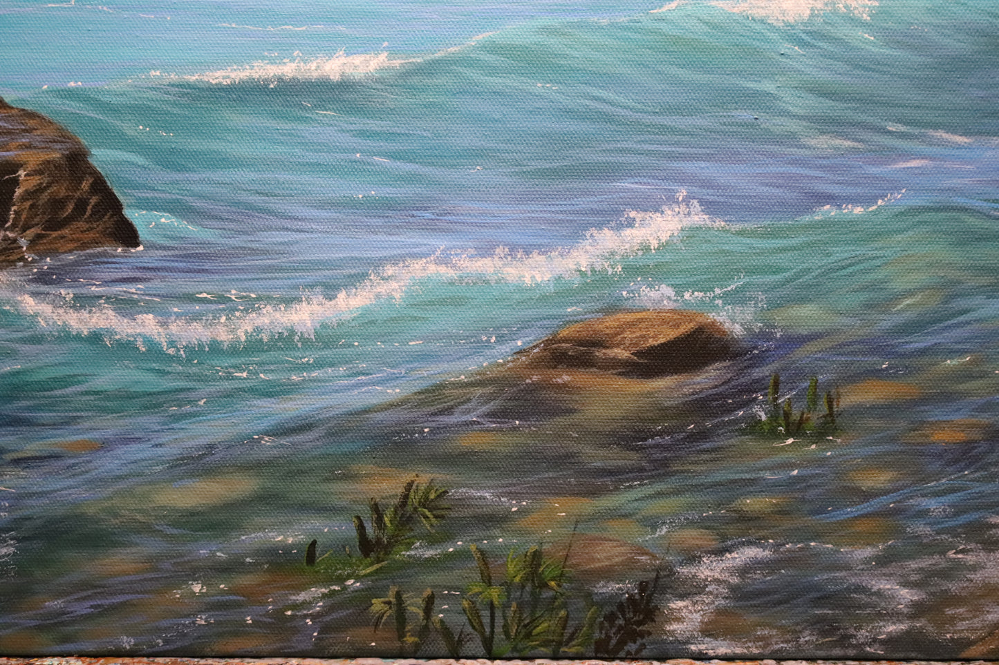 Lake Tekapo Original Painting 50x50cm