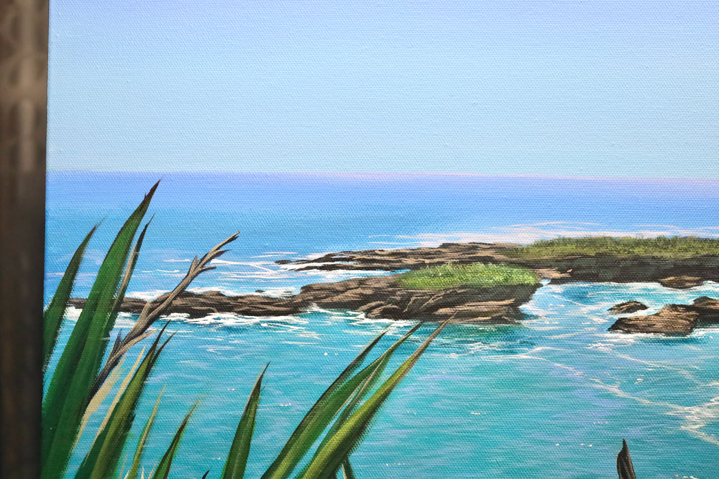 Truman Track 50x50cm Original Painting