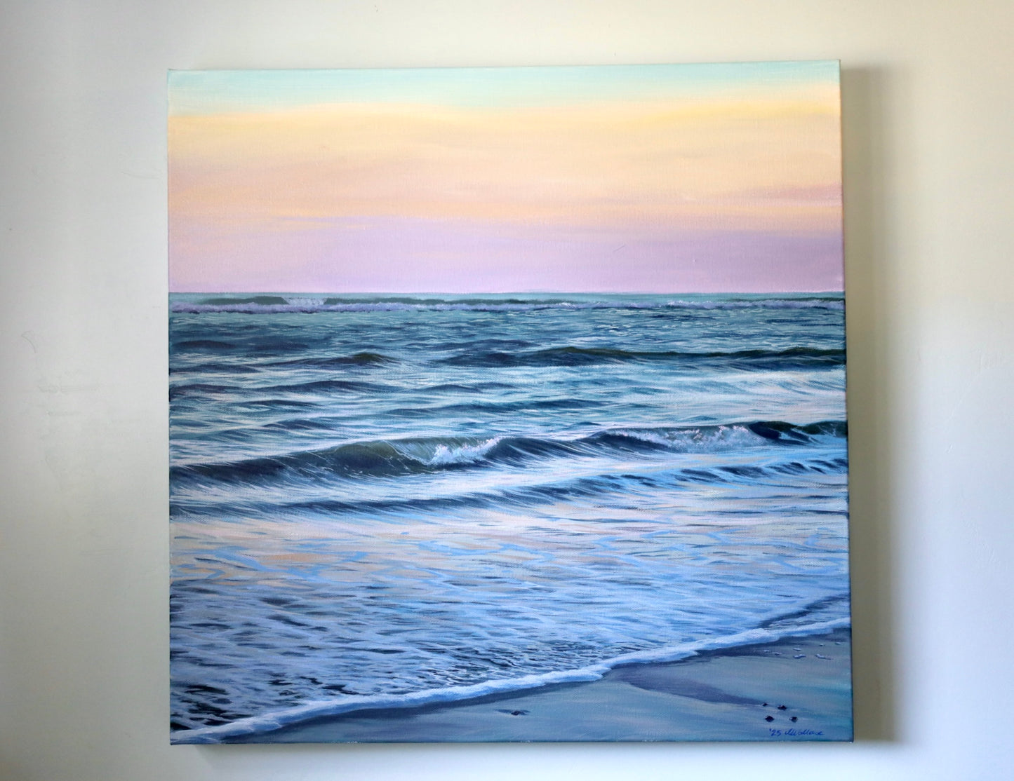 “Renewed Serenity” 50x50cm ORIGINAL PAINTING