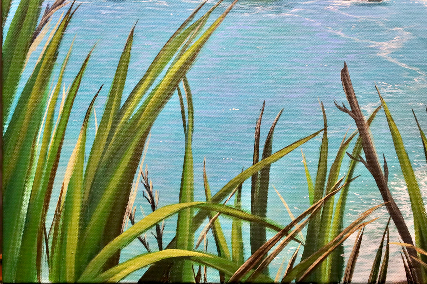 Truman Track 50x50cm Original Painting