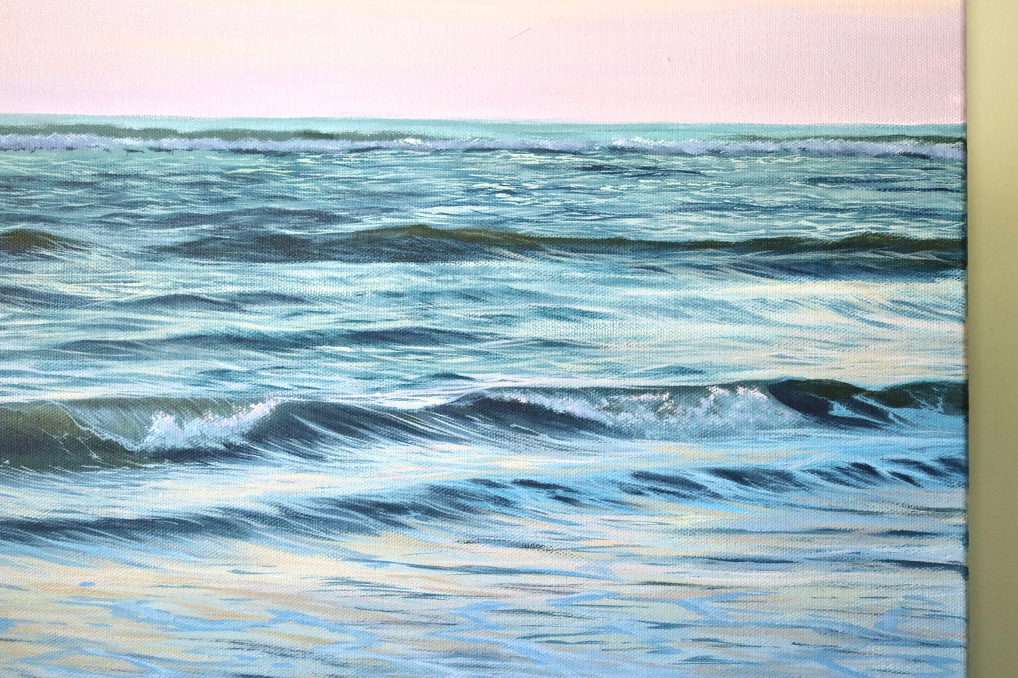 “Renewed Serenity” 50x50cm ORIGINAL PAINTING