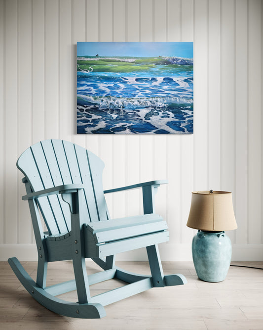 “Whispers of the Tide” 55cm x 70cm