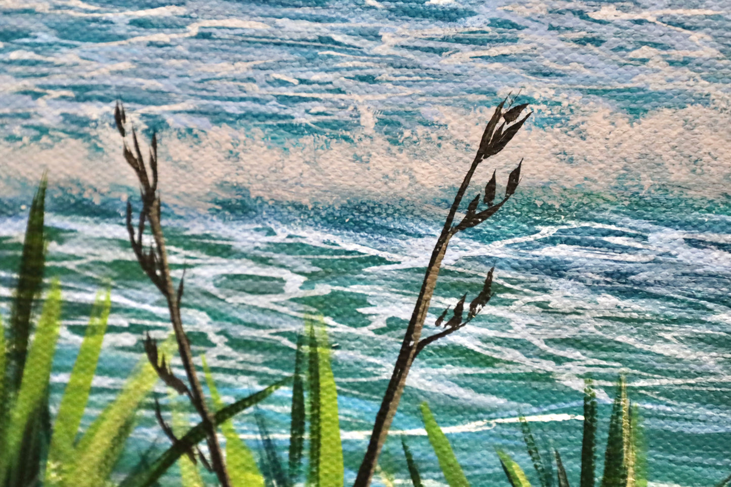 “Coastal Reverie” Punakaiki 40x50cm Original Painting with Frame