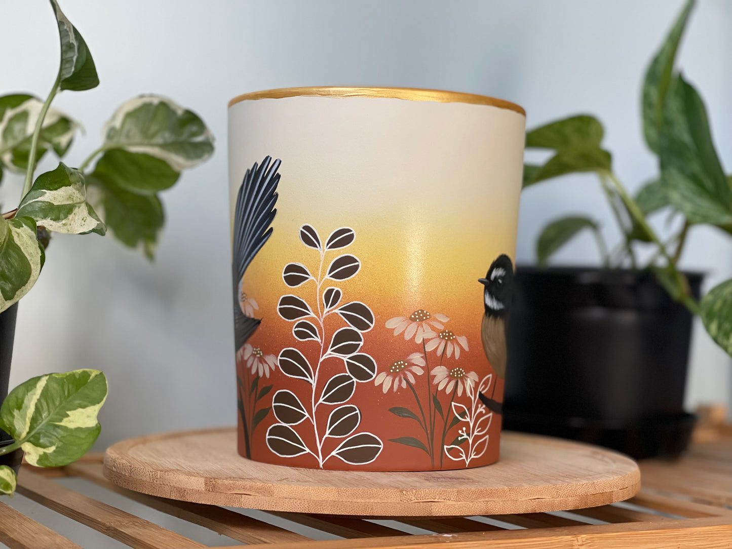 Piwakawakawa Sunset Daisies (Made to Order)